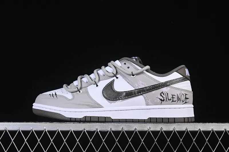 All Categories Nk SB Dunk Series Nk SB Dunk Low High-end Customized Low-top Shoes Nike SB Dunk Low "Just Do It" Straps Anniversary High-end Customized Low-top Casual Shoes HF5441-111